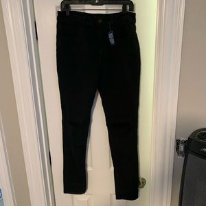 American eagle ripped knees black jeans